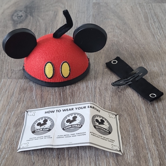 Disney Accessories - Mickey Mouse Ears Hair Clip, Disney Parks Exclusive